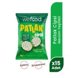 Wefood Mevsim Yeşillikli Patlak Cipsi 60 g 15'li