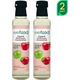 Wefood Organik Elma Suyu Konsantresi 340 gr 2'li Soğuk Sıkım Meyve Suyu Şeker İçermez