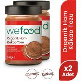 Wefood Organik Ham Kakao Tozu 2'li 280 gr 8681749103072