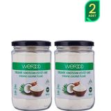 Wefood Organik Hindistan Cevizi Unu 320 Gr 2'Li