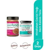 Wefood Organik Hindistan Cevizi Yağı 150 ml + Wefood Ham Kakao Tozu 140 gr
