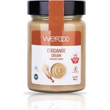 Wefood Organik Tahin 300 GR Türkiye Menşeli Yumuşak Tadı ile Doğal Susam Aroması
