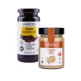 Wefood Organik Tahin 300 gr + Wefood 315 gr Organik Keçiboynuzu Özü