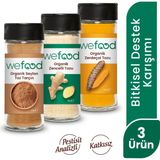 Wefood Özel Baharatlar Seti Zencefil Tozu 65 gr Seylon Tarçın Tozu 55 gr Zerdeçal Tozu 85 gr