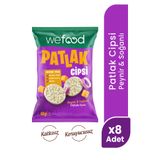 Wefood Peynir & Soğanlı Patlak Cipsi 60 g 8'li