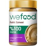 Wefood Şekersiz Sade %100 Fıstık Ezmesi 300 gr 8682392174013