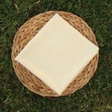 Wega Moda Wega Modadüz Renk Dikişli Tülbent, Oyalık Yazma, Düz India, Tülben, Oyalık Yazma. - 100 x 100 - Krem