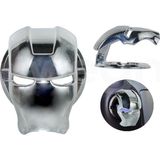 Wegna Almparca Iron Man Start Stop Koruyucu Kapak Gümüş Metal Krom