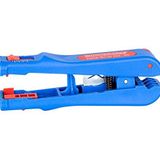 WEICON Data Strip No. için 30 | pensesi veri kablosu ve ağ kablosu 4,0 – 10,0 mm Ø | Abisolieren merdiven ve kablo | Mikroabisolierer 0,05 – 0,5 mm² (0,2 – 0,8 mm çap) (30 – 20 AWG) | TÜV | Mavi/Kırmızı |% 100 Made in Germany