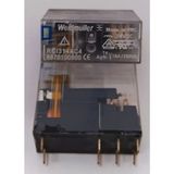 Weidmüller RCI314AC4 ,24VDC 1A1K/16A Ince-8-Pin Röle - 0 - Siyah