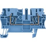 Weidmuller Yay Baskılı Klemens Mavi 2,5 mm