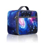 WeiWyTex Erkek Çocuk/Kız Çocuklar için Galaxy Yalıtımlı Öğle Yemeği Çantası, Yeniden Kullanılabilir Soğutucu Öğle Yemeği Kutusu, Çocuklar Okul/Piknik/Seyahat için