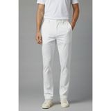 Wekame Erkek Regular Fit Rahat Kesim Keten Pantolon - Beyaz - 33