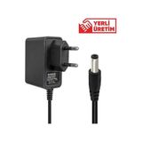 Weko 12V 1A 10W Plastik Kasa 5.5x2.5 Uçlu Priz Tipi Adaptör