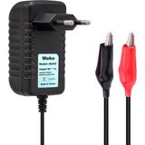 Weko 7.8 Volt - 1 Amper Krokodil Uçlu Priz Tip Yerli Üretim Akü Şarj Adaptörü (Out:6v1a)