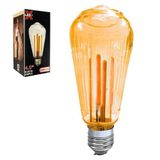 Weko Ledx ST-64 Kırılmaz Gövde 4,5 Watt Çizgili Rustik Ampul
