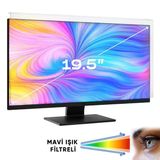 Weko Wk-29919 19.5" Mavi Işık Filtreli Monitör Ekran Koruyucu Darbeye Dayanıklı 2Mm Optik Difüzörlü
