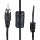 Weko Yerli Üretim 1.2 Metre Tos Rca Konnektörlü Uydu Santralleri Için Yedek Adaptör Kablosu - Çok Renkli