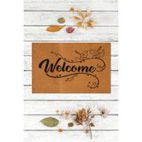 Welcome, Kuşlar, Kuş Desenleri Kapı önü Paspası, Ev hediyesi Paspas, çeyiz eşyası