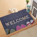 Welcome Yazılı Kauçuk İç Ve Dış Kapı Önü Paspası 45x70