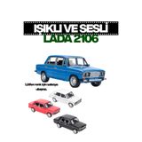 welcomein 1:22 Metal Lada 2106 Klasik Araba Model Araç Klasik Koleksiyon Dekor Antika Eski Araba