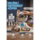 welcomein 30 Fonksiyonlu Akıllı Robot Kedi Köpek Oyuncağı Sesli Komut Sensörlü Hareket Algılayan Buhar Efektli Müzikli Dans Eden Şarjlı İnteraktif Oyuncak