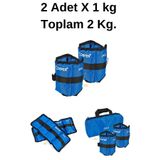 welcomein Cosfer El ve Ayak Ağırlığı Taşıma Çantası ile Fitness Kardiyo Kondisyon Fizik Tedavi