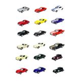 welcomein Koleksiyonluk Klasik Araba Metal Çek Bırak 1:64 Ölçek Kapıları Açılan Lisanslı Die Cast Kartelalı