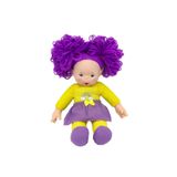 welcomein Lahana Saçlı Gökkuşağı Dolgu Bez Bebek 35 Cm