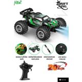 welcomein Oyuncak 2.4 GHz Uzaktan Kumandalı Şarjlı Led Işıklı Drift Atan 20 Km Hız Yapan Off Road Araba