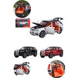 welcomein Oyuncak Die-Cast Kutulu Standı 1:32 Ölçek Kapıları Bagajı ve Kaputu Açılan ÇekBırak Işık Ve Sesli RR