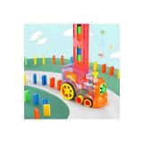 welcomein Oyuncak Domino Taşı Yerleştiren Pilli Tren