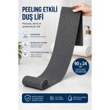 welcomein Peeling Etkili Duş Lifi 90x24 cm Çift Taraflı Banyo Kesesi Derin Cilt Temizleyici Vücut Peeling Bezi