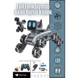 welcomein Uzaktan Kumandalı Bilekten Kontrol 8 Teker Buharlı Şarjlı 2.4G RC Köpek Robot Araba Çocuk Oyuncak