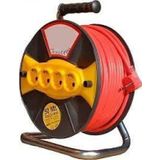 Welder Makaralı Seyyar Uzatma Kablosu 3x1.5x50 Mt 4 Girişli