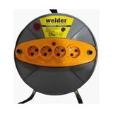 Welder Makaralı Uzatma Kablo 3x2,5 Kablo 20 Metre - Siyah
