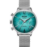 Welder Moody Watch Kadın Kol Saati 38 mm Pilli Suya Dayanıklı Metalik Gümüş Kasa ve Kordon WWRC668