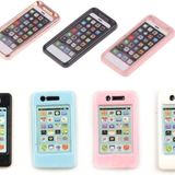 Welecom 7 adet Dollhouse Mini cep telefonları sahne minyatürleri cep telefonları Metal simülasyon cep telefonu bebek telefonları telefonlar Model oyun sahne DIY 1/12 1/6 ölçekli bebek ev dekor çocuk