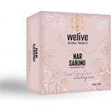 Welive Aktif Karbon Sabun - Çörekotu Sabun - Keçi Sütü Sabun - Nar Çiçeği Sabun - Pirinç Sabun 5x125 gr