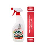 Welive Banyo Hijyenik Temizleyici Sprey Elma Sirkeli Hamam Kokusu Duşakabin, Küvet, Lavabo, Fayans ve Mermer için 500 ml