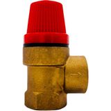 Welko 3 Bar 1/2" Dişi Sabit Ayarlı Emniyet Ventili 110°C