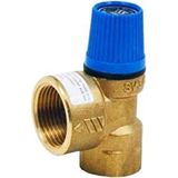 Welko 4 Bar 1/2"-3/4" Dişi Sabit Ayarlı Emniyet Ventili 110°C
