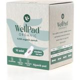 Well Pad Organic Well Pad Organik Hijyenik Ped Standart 245 mm - Normal 10'lu