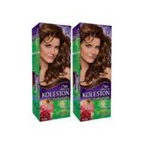 Wella 2’li Koleston Naturals 3/4 Koyu Kestane - Kalıcı Krem Saç Boyası