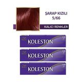 Wella 5/66 Şarap Kızıl 3x50 ml Saç Boyası