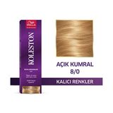 Wella 8/0 Açık Kumral 3 Adet Tüp Saç Boyası