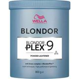 Wella Blondor Plex Toz Açıcı 800 Gr Düz Form ile 9 Ton Renk Açma ve Saç Bakım Etkisi
