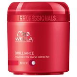 Wella Brilliance Thick Kalın Telli Boyali Saçlar İçin Maske 150Ml