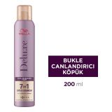 Wella Deluxe Bukle Saç Köpüğü 200 ML Canlandırı Bukle