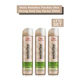 Wella Flexible Ultra Strong Hold Saç Spreyi - 250 ml x3’lu Set